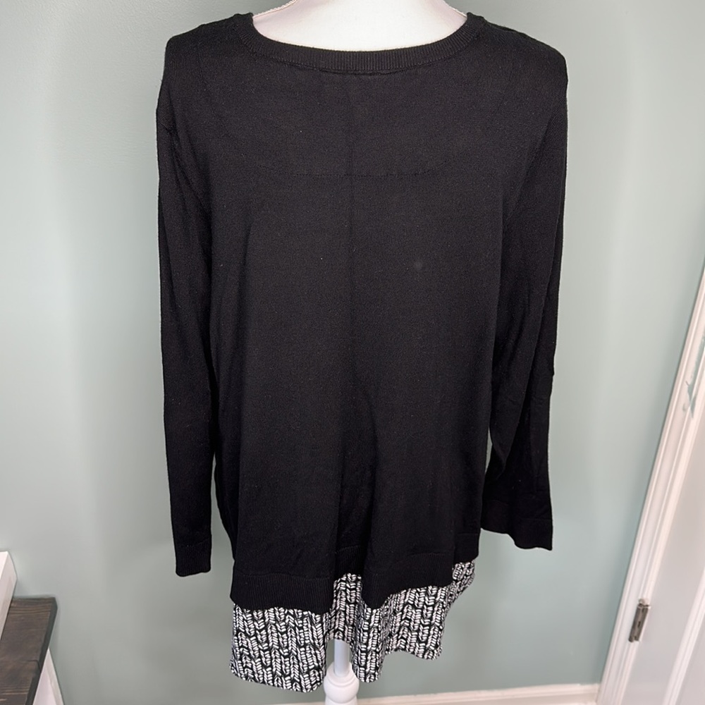 Croft & Barrow sweater size 2x - Picture 4 of 5